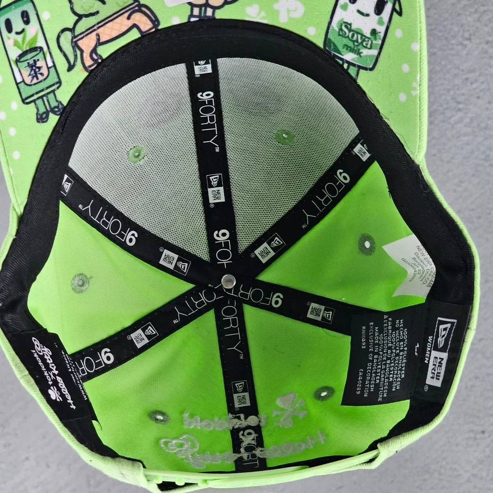 Tokidoki X Hello Kitty Hat Womens Green New Era Matcha‎ Kitty 9Forty